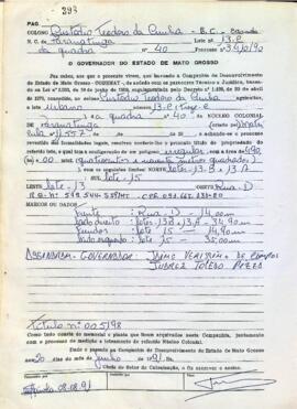 NÚMERO DO TÍTULO: 005198