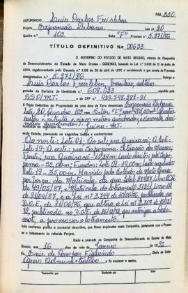 NÚMERO DO TÍTULO: 00633