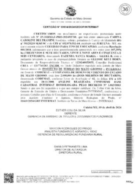 NÚMERO DA CERTIDÃO: 00614.2024
