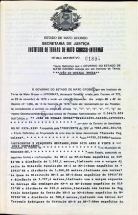 NÚMERO DO TÍTULO: 01896