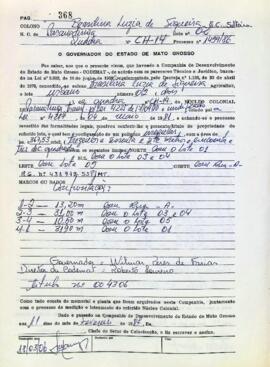 NÚMERO DO TÍTULO: 004306