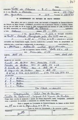 NÚMERO DO TÍTULO: 000151