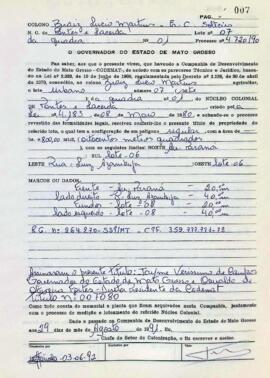 NÚMERO DO TÍTULO: 007080