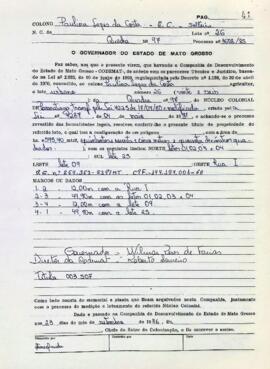 NÚMERO DO TÍTULO: 003507