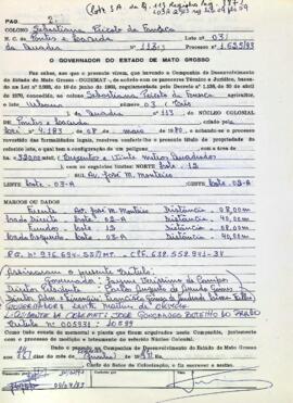 NÚMERO DO TÍTULO: 005931