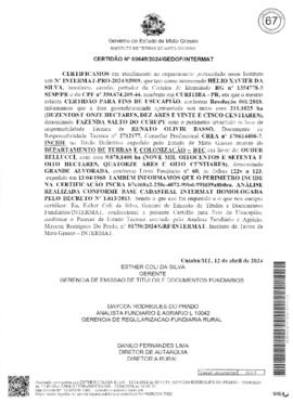 NÚMERO DA CERTIDÃO: 00648.2024