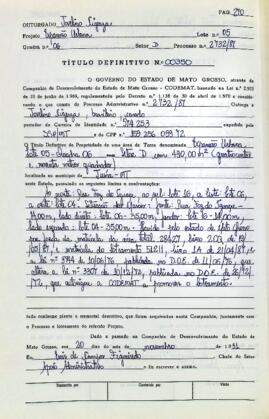 NÚMERO DO TÍTULO: 00350