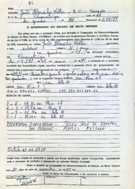 NÚMERO DO TÍTULO: 002718