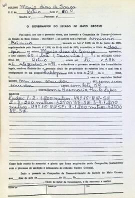 NÚMERO DO TÍTULO: SEM DADOS