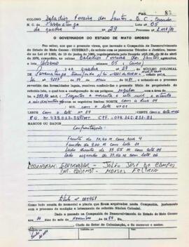 NÚMERO DO TÍTULO: 001468