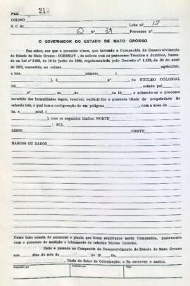 NÚMERO DO TÍTULO: SEM DADOS