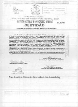 NÚMERO DA CERTIDÃO: 08914-3CD.2010