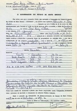 NÚMERO DO TÍTULO: 007281