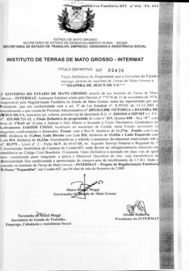 NÚMERO DO TÍTULO: 00436