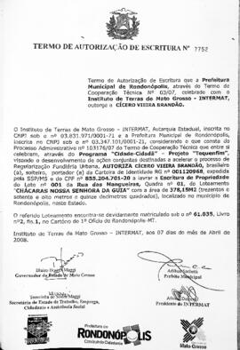 NÚMERO DO TERMO: SEM DADOS