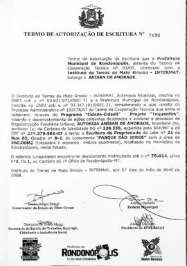 NÚMERO DO TERMO: SEM DADOS