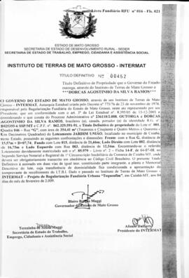 NÚMERO DO TÍTULO: 00452