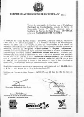 NÚMERO DO TERMO: 6915