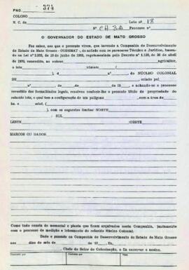 NÚMERO DO TÍTULO: SEM DADOS