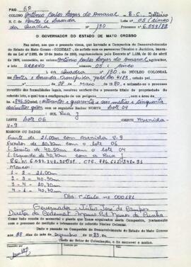 NÚMERO DO TÍTULO: 000181