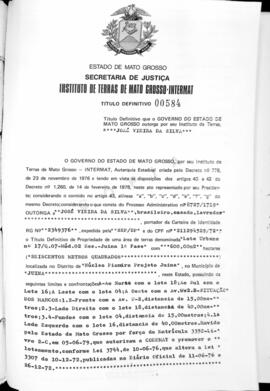 NÚMERO DO TÍTULO: 00584