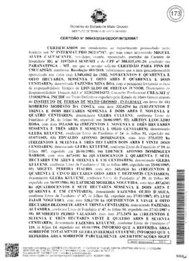 NÚMERO DA CERTIDÃO: 00643.2024