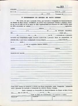 NÚMERO DO TÍTULO: SEM DADOS