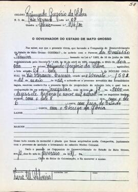 NÚMERO DO TÍTULO: SEM DADOS