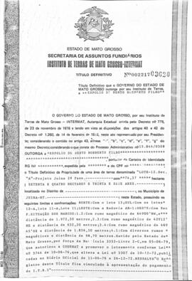 NÚMERO DO TÍTULO: 002217