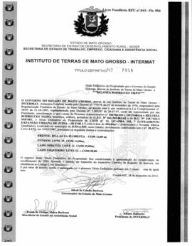 NÚMERO DO TÍTULO: 7956