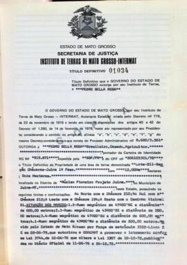 NÚMERO DO TÍTULO: 01034