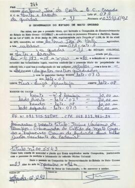 NÚMERO DO TÍTULO: 005543