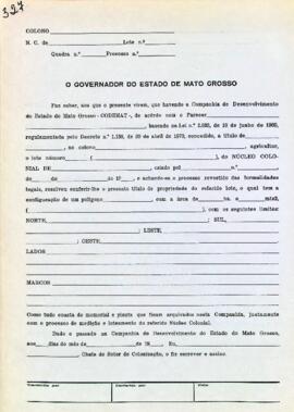 NÚMERO DO TÍTULO: SEM DADOS