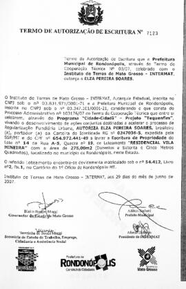 NÚMERO DO TERMO: 7123