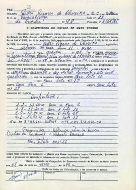 NÚMERO DO TÍTULO: 003156