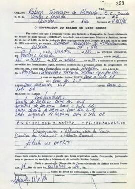 NÚMERO DO TÍTULO: 003753