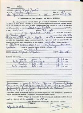 NÚMERO DO TÍTULO: 007785
