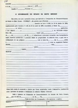 NÚMERO DO TÍTULO: SEM DADOS