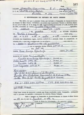 NÚMERO DO TÍTULO: 005837