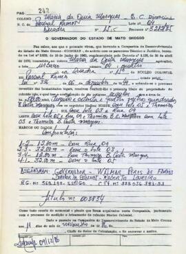 NÚMERO DO TÍTULO: 003834