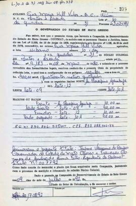 NÚMERO DO TÍTULO: 007792