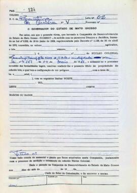 NÚMERO DO TÍTULO: SEM DADOS