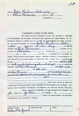 NÚMERO DO TÍTULO: SEM DADOS