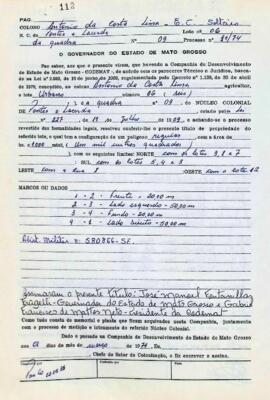 NÚMERO DO TÍTULO: SEM DADOS