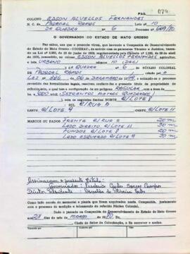 NÚMERO DO TÍTULO: SEM DADOS