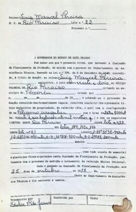 NÚMERO DO TÍTULO: SEM DADOS