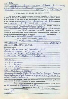 NÚMERO DO TÍTULO: 000261