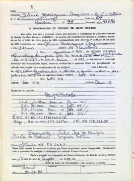 NÚMERO DO TÍTULO: 002332