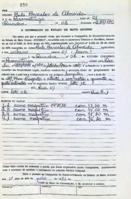 NÚMERO DO TÍTULO: SEM DADOS