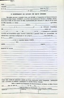 NÚMERO DO TÍTULO: SEM DADOS